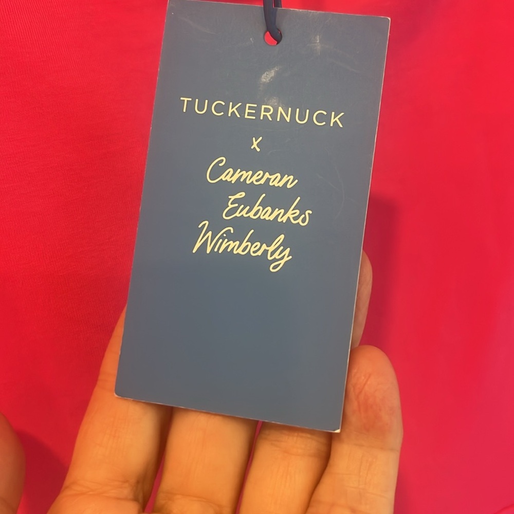 Tuckernuck Marissa Dress in Camilla Pink size medium new with tags - Picture 9 of 10
